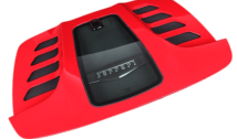 Engine Bonnet / Cover in Carbon Fibre & Glass (Spider)
