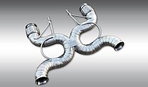 POWER OPTIMIZED EXHAUST SYSTEM RACE, COMPLETE HEAT-PROTECTED