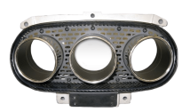 Tailpipes 3 x 90mm With Mesh Insert