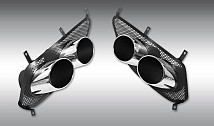 Novitec Tailpipes (Set of 2) with New Mesh Insert