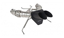 POWER OPTIMIZED EXHAUST SYSTEM RACE GTR, COMPLETE HEAT-PROTECTED