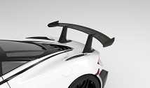 Carbon Fixed Rear Wing (V2)
