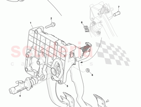 Photo of Pedal Box Assy 8D33 2450…