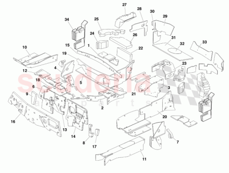 Photo of BAFFLE BODY FRONT PANEL RHD RH 4G43 002K06…