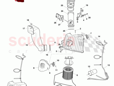 Photo of Bracket Air Cleaner Outer RH BD23 9B609…