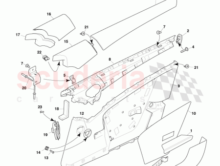 Photo of Panel Front Door Trim Upper RH…