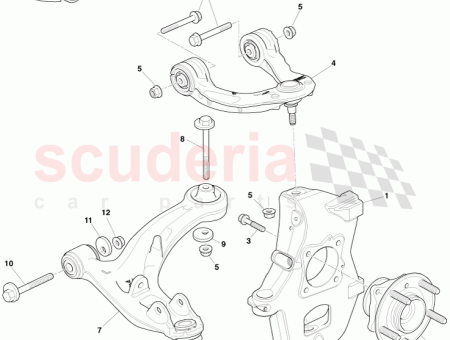Photo of Arm Assy upper front suspension RH AY93 3084…