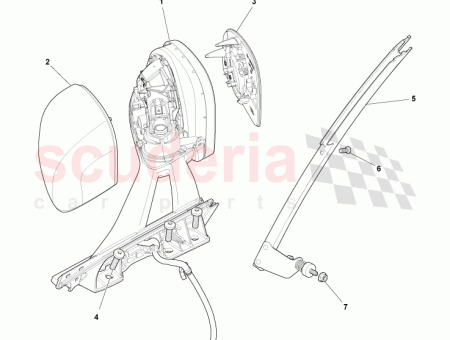 Photo of MIRROR ASSY RH AG33 17682…
