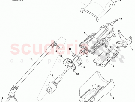 Photo of Shroud Assy steering column lower RHD 12023 14…