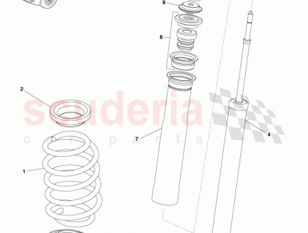 Photo of Absorber Assy Shock Rear LH 48530…