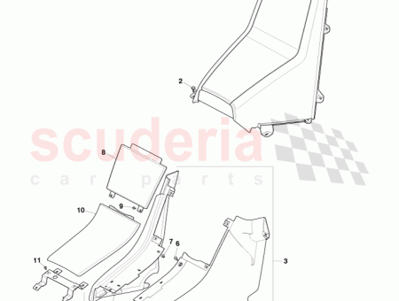 Photo of PANEL ASSY REAR CONSOLE 9D33 045A12…