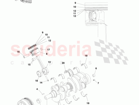 Photo of PISTON ASSY 6G33 6K109…