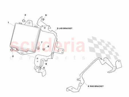 Photo of ENG BAY F BOX BRKT DG43 14A173…