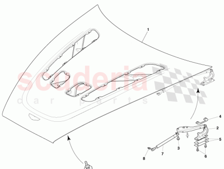 Photo of Gas spring assembly hood…
