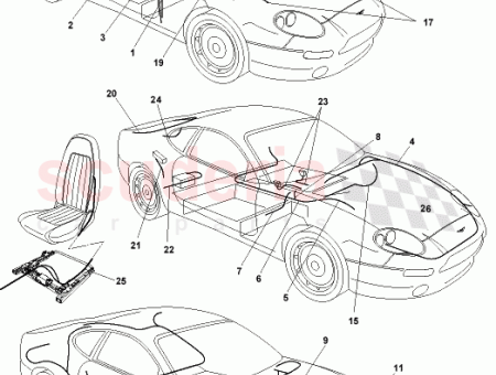 Photo of INTERIOR LIGHT LINK HARNESS 37…