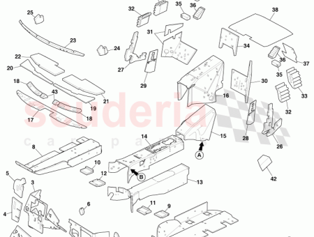 Photo of NVH Rear Bulkhead Centre ED33 L31K66…