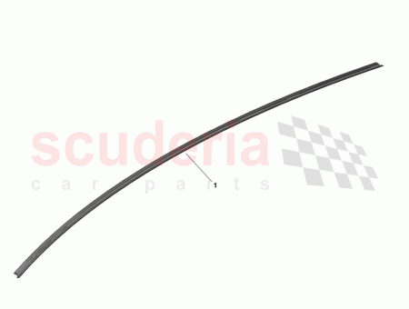 Photo of Weatherstrip Roof Body Side CD33 16770…