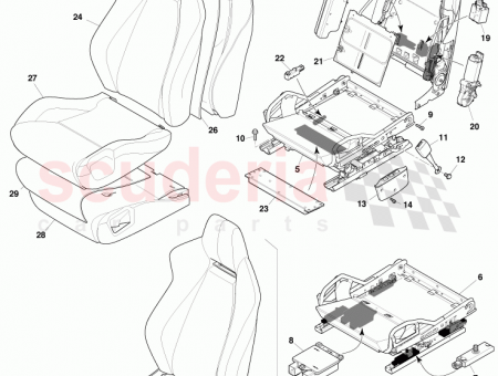 Photo of COVER ASSY SPORTS SEAT AD33 64572…