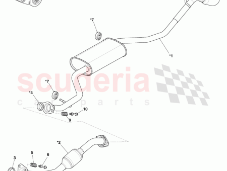 Photo of Exhaust Pipe Assy Tail 17430…