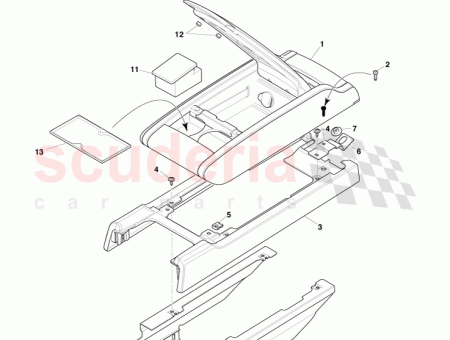 Photo of ELBOW SUPPORT CENTRE CONSOLE 9G33 044J16…
