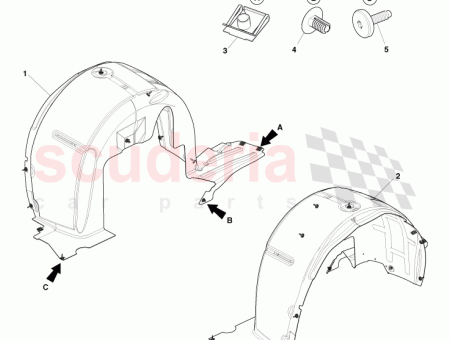Photo of Wheelarch Liner Assy Rear LH CG43 54279D23…