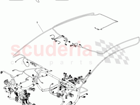 Photo of Harness Facia RHD AY93 14K024…