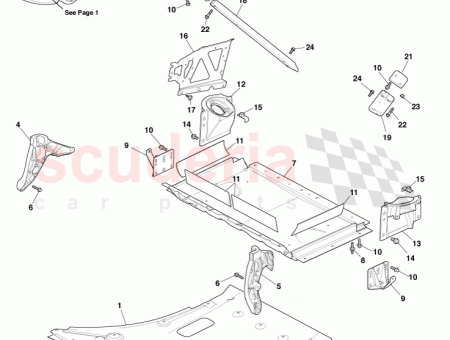 Photo of Brace Body Corner Panel LH CY83 28443…