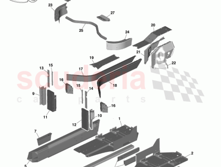 Photo of Bracket tunnel upper inner GOAG33 F001K28…