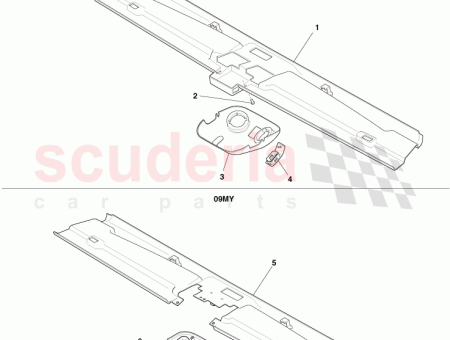 Photo of Panel assy windshield header LHD…