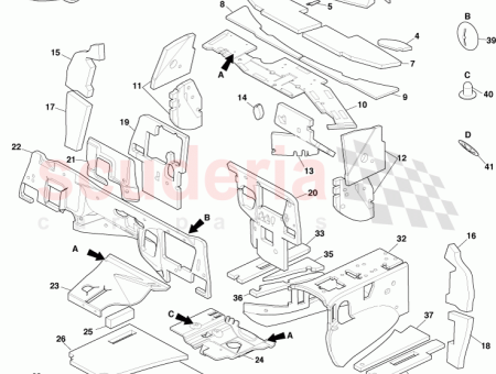 Photo of Baffle body front panel LHS RHD…