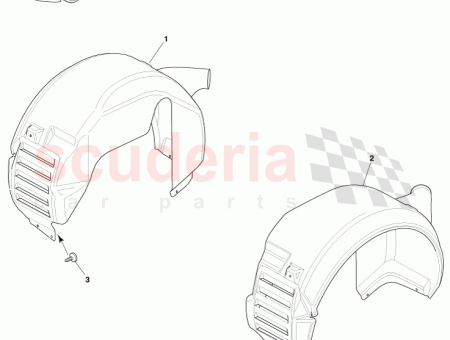Photo of Liner Rear wheel LH 12023 03 8376…