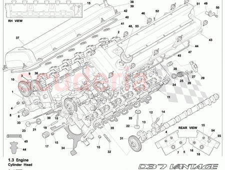 Photo of Cylinder head assembly LH…