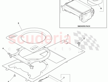 Photo of Door Utility Tray Carbon Fibre CY83 043K78…