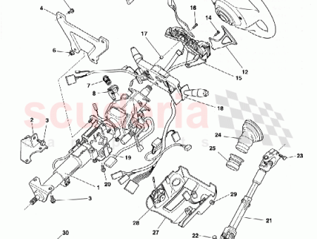 Photo of BRACKET CONNECTOR STEERING COLUMN 1R12 252099…