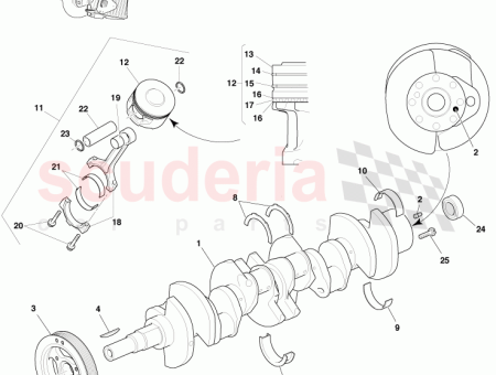 Photo of Connecting rod assy…