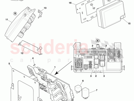 Photo of Bracket fusebox RHD 12023 03 8282…