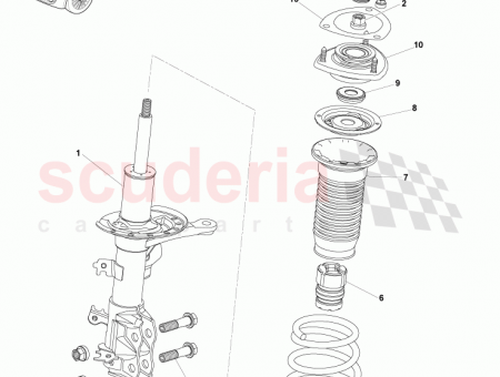 Photo of Shock Absorber Assy Front LHS 48520…