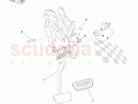 Photo of Support Assy Brake Pedal CVT LHD 47110…