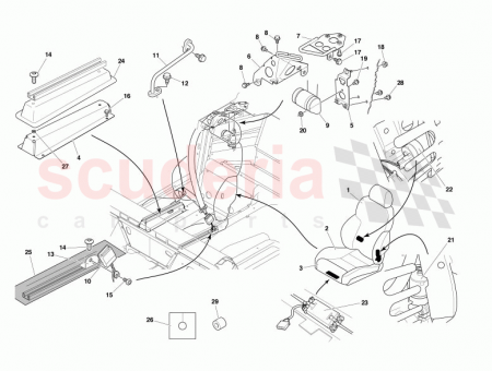 Photo of Seat assy front complete driver…