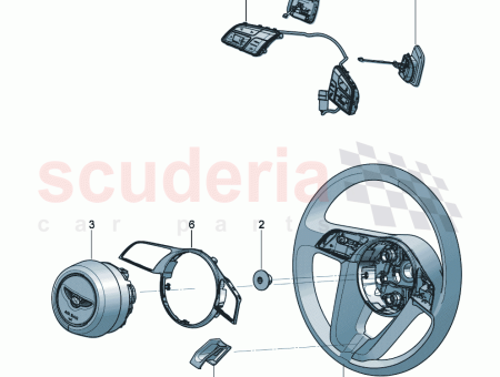 Photo of steering wheel…