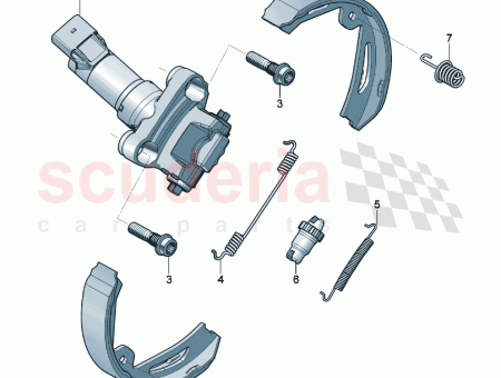 Photo of Cylinder fitting screw with inner multipoint head…
