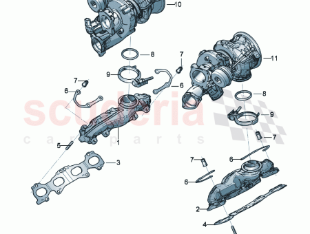 Photo of Exhaust manifolds…