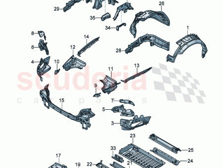 Photo of wheel housing inner part…