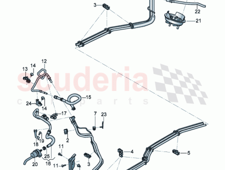 Photo of Retainer for fuel line 971 130 179…