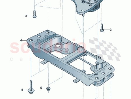 Photo of Socket head collared bolt with inner multipoint head…