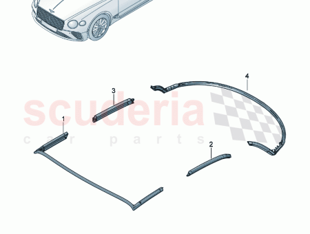 Photo of roof frame seal…