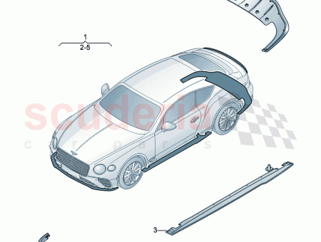 Photo of Spoiler for rear lid…