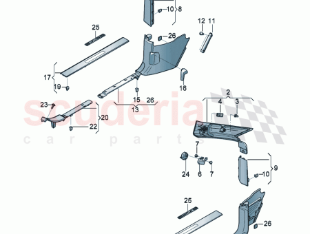 Photo of C pillar trim D 03 12 2023…