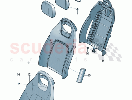 Photo of Backrest cover 3SD 885 805…