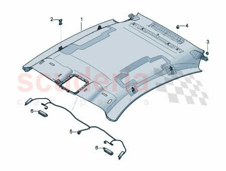 Photo of moulded headlining alcantara D 24 01 2022…